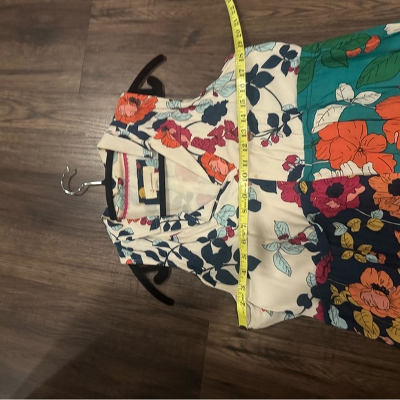 By Anthropologie collared floral dress size US 8 - Picture 6 of 6